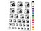 Toilet Paper and Poop Best Friends Forever Friendship Love Temporary Tattoo Water Resistant Fake Body Art Set Collection